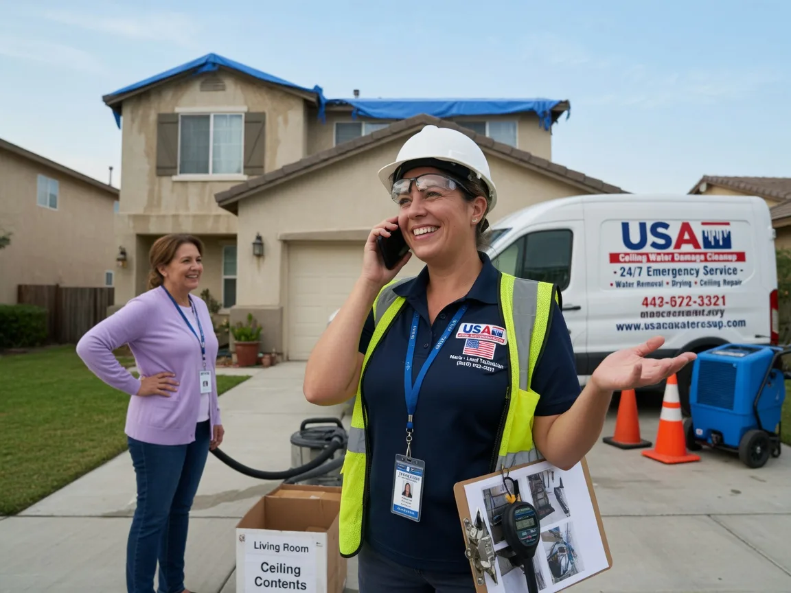 Ceiling Water Damage Restoration Deerbrook, WI FAQs